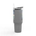 40oz Insulated Travel Mug — Ocean Storm Fantasy Art