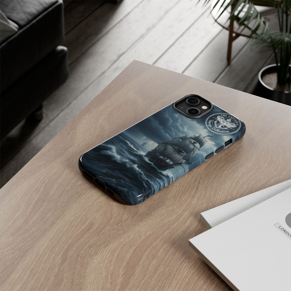 Stormy Seas Ship Phone Case – Nautical Pirate Sailing iPhone Cover