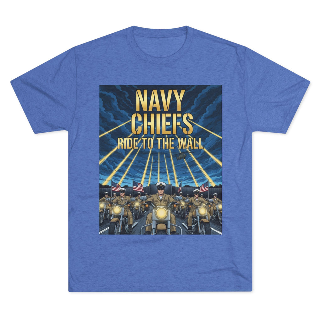 Navy Chiefs Ride to the Wall T-Shirt — "2nd Option... FAFO" Veteran Tribute Tee