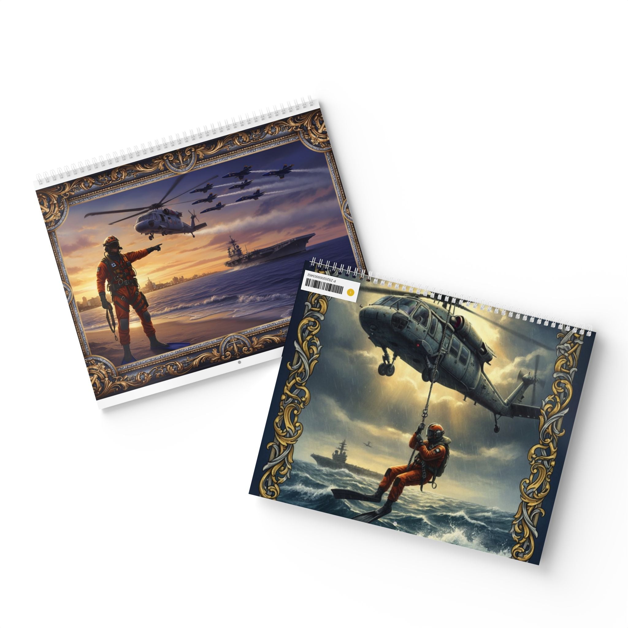 Rescue Heroes 2026 Wall Calendar