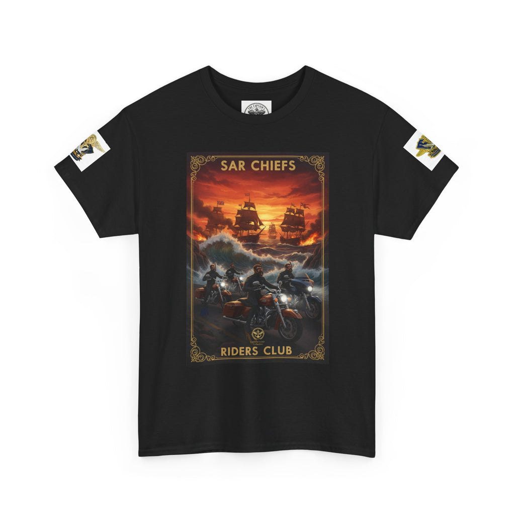 Military Rescue Riders Club T‑Shirt — SAR Chiefs Helicopter Tee