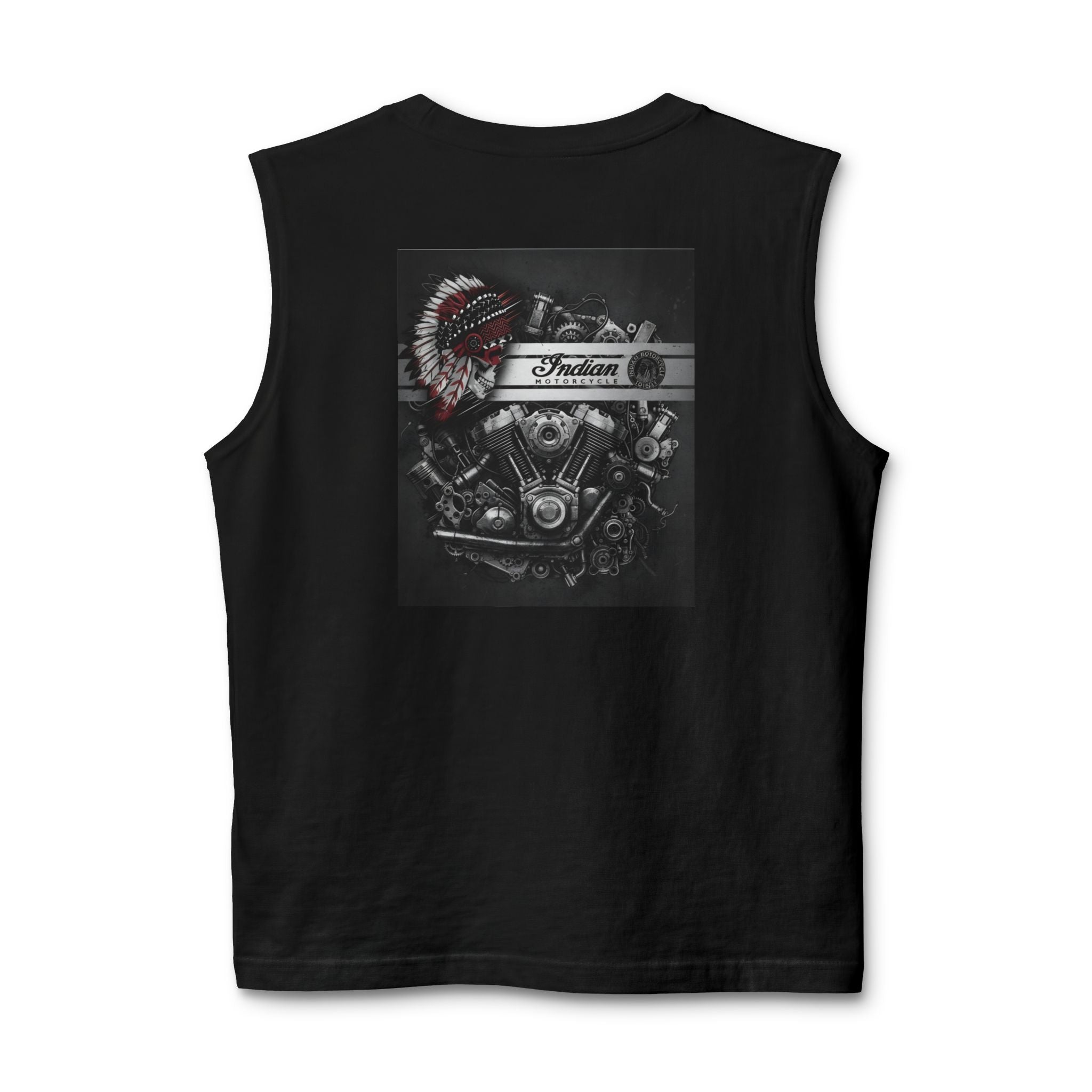 Indian Motorcycle Graphic Muscle Tank — Vintage Rider Tee