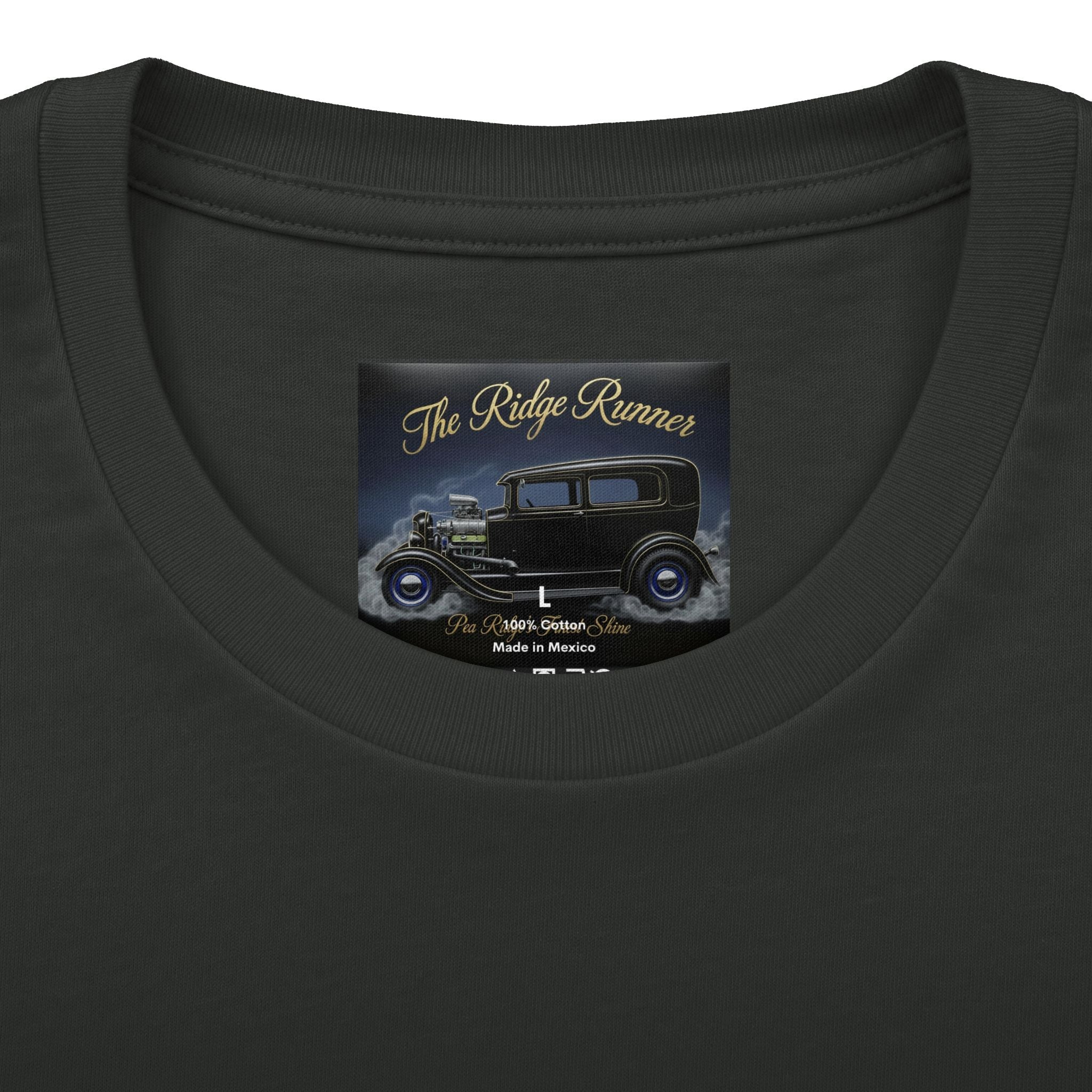 Vintage 'The Ridge Runners' Car Club Tee — Retro 1930s Hot Rod Graphic Shirt