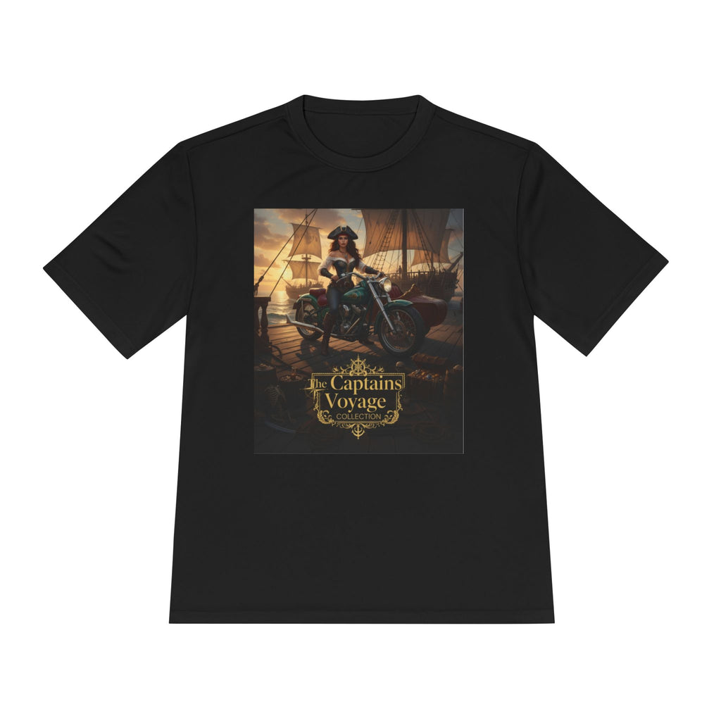 Captain's Voyage Graphic Tee – Nautical Pirate Ship T-Shirt