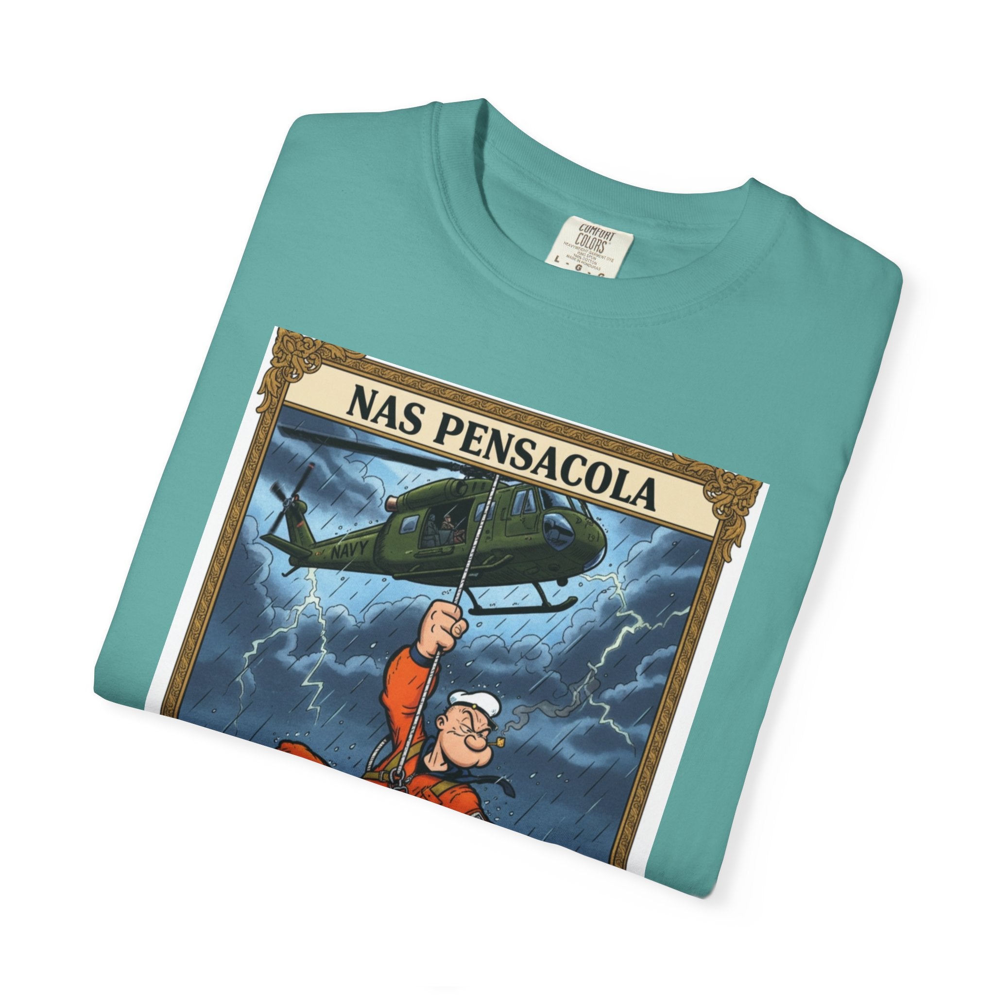 Rescue Swimmer T-Shirt – NAS Pensacola Vintage Lifesaver Tee