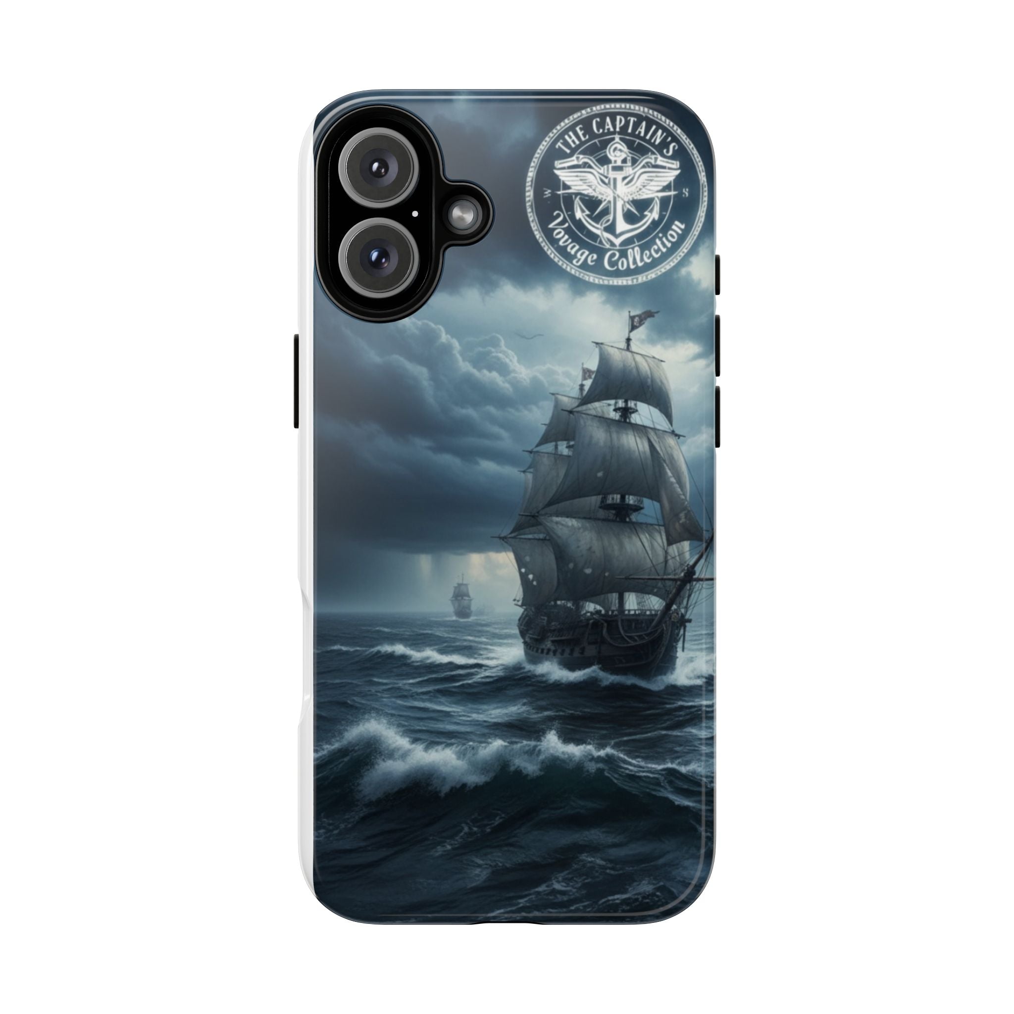 Stormy Seas Ship Phone Case – Nautical Pirate Sailing iPhone Cover