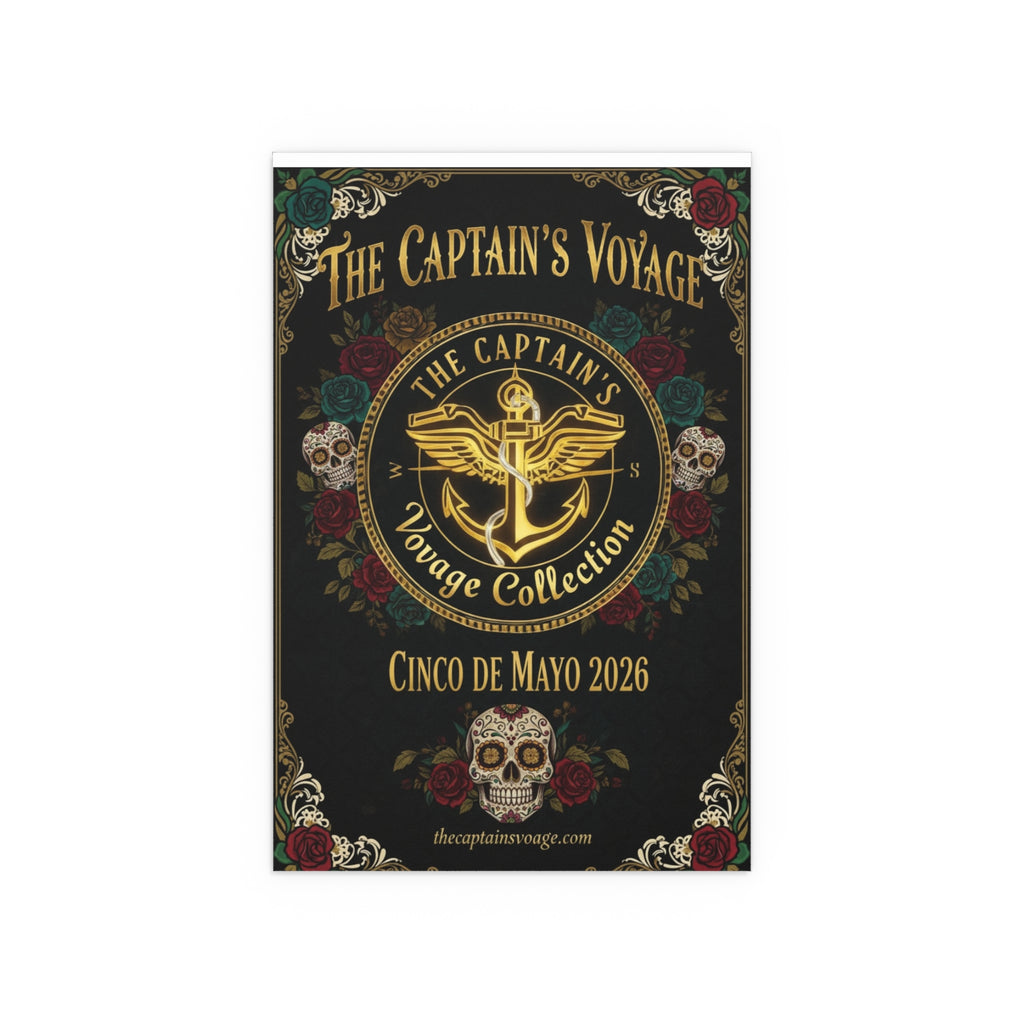 Silk Poster - The Captain’s Voyage Collection: Cinco de Mayo 2026 Decorative Print