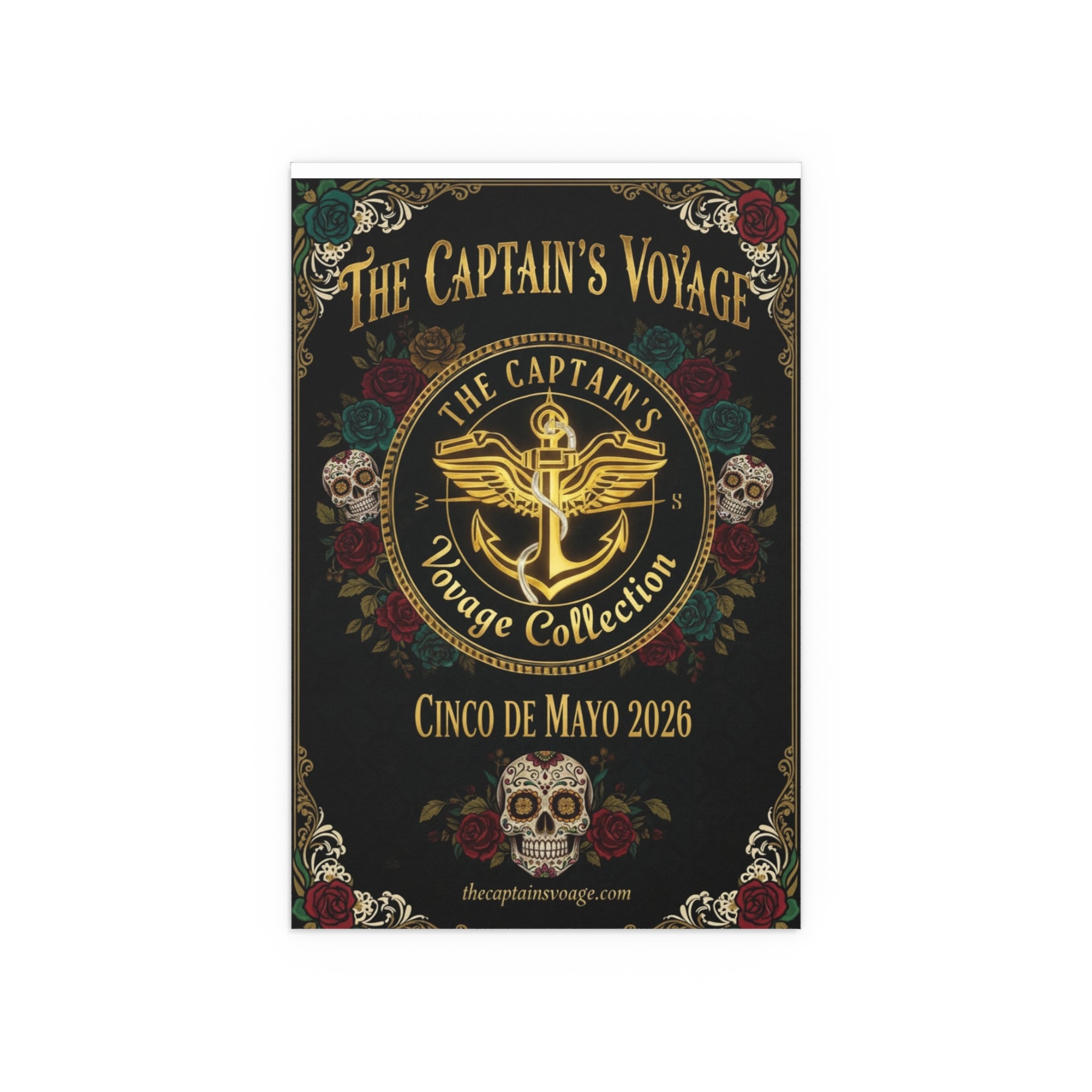 Silk Poster - The Captain’s Voyage Collection: Cinco de Mayo 2026 Decorative Print