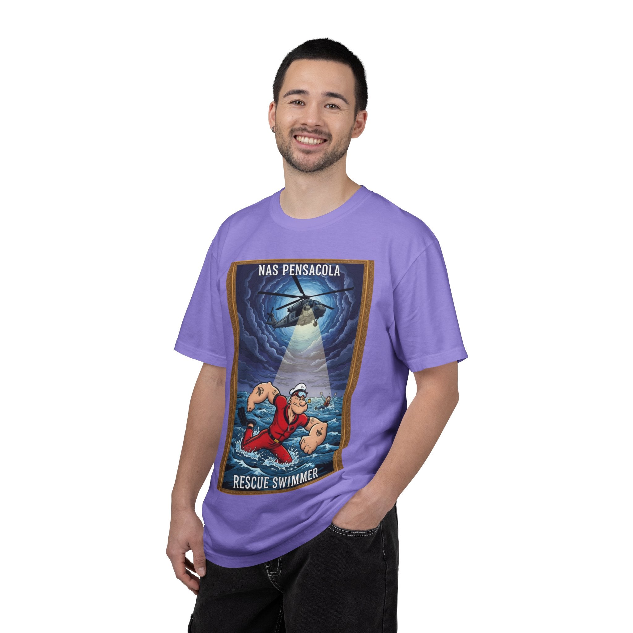 Rescue Swimmer T-Shirt — NAS Pensacola Helicopter Rescue Graphic Tee