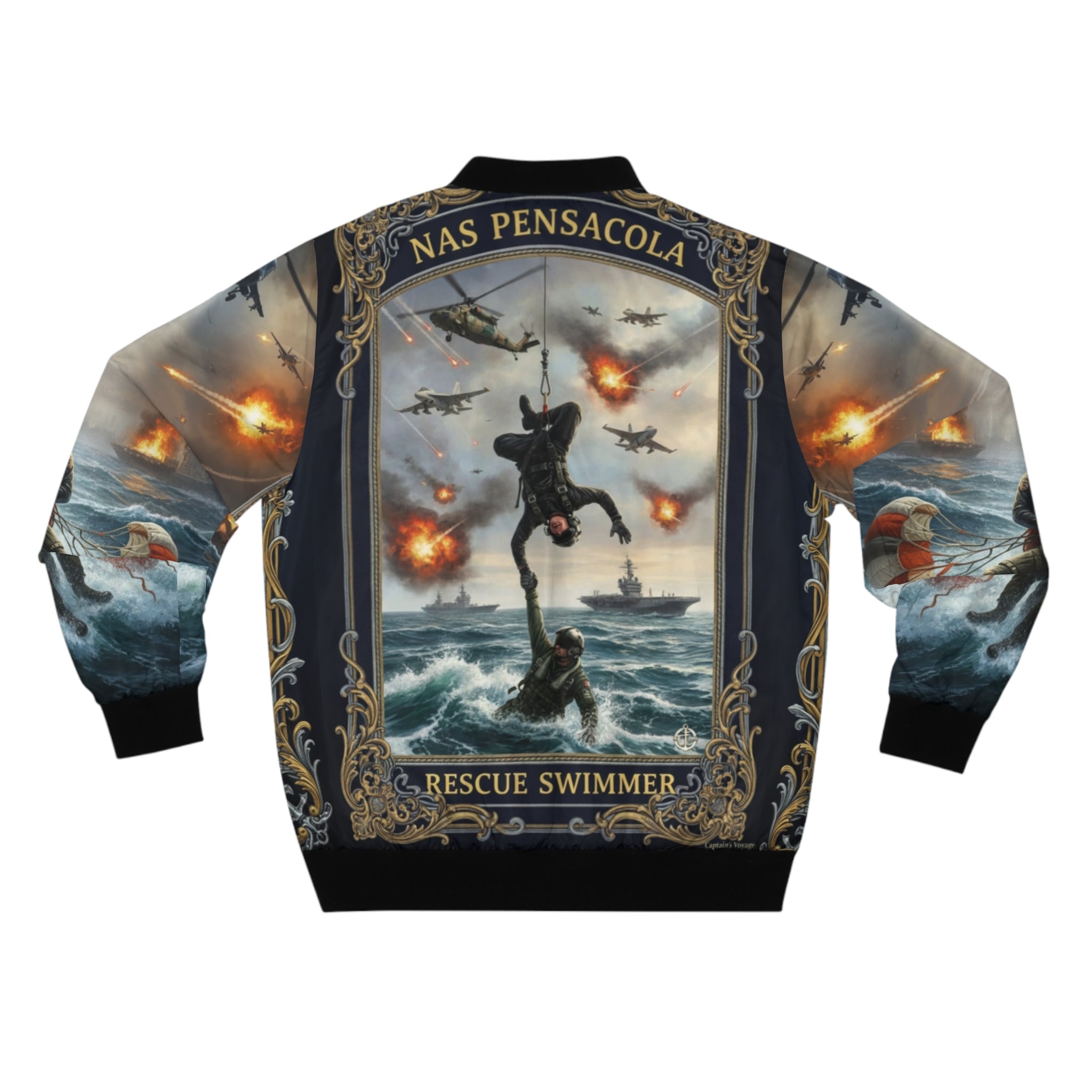 NAS Pensacola Rescue Swimmer Bomber Jacket