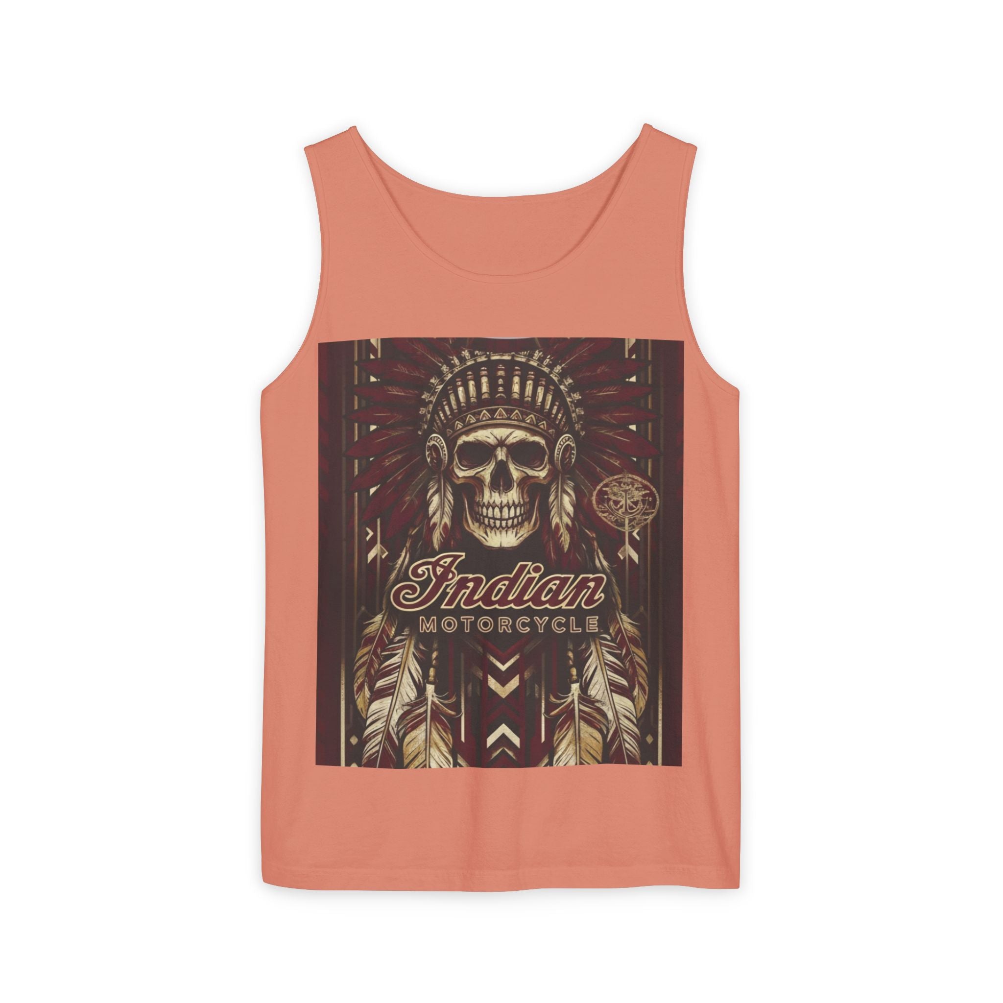 Skull Chief Tank Top — Indian Motorcycle Graphic Tank