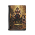 Pirate Captain Passport Cover — Rugged Biker Pirate Travel Wallet