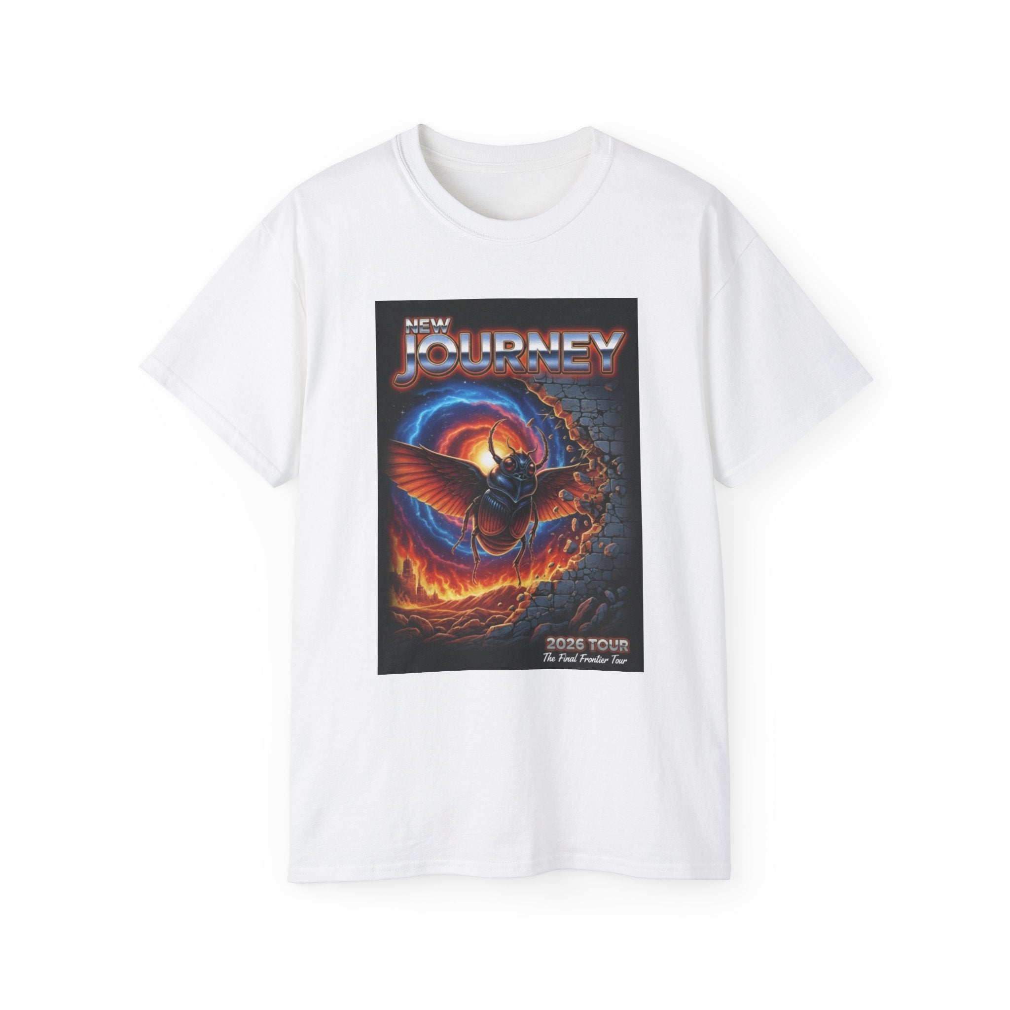 Journey 2020 Tour T‑Shirt — Vintage Rock Band Guitar Poster Tee