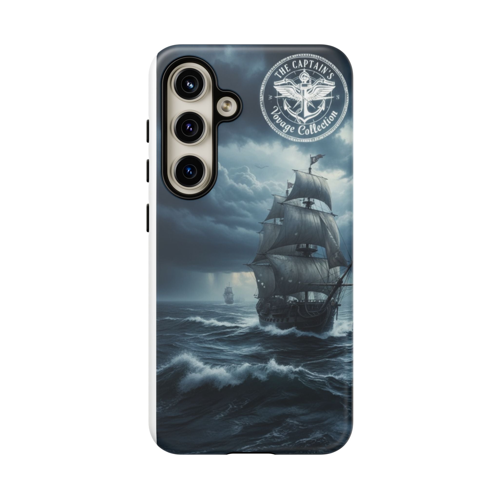 Stormy Seas Ship Phone Case – Nautical Pirate Sailing iPhone Cover