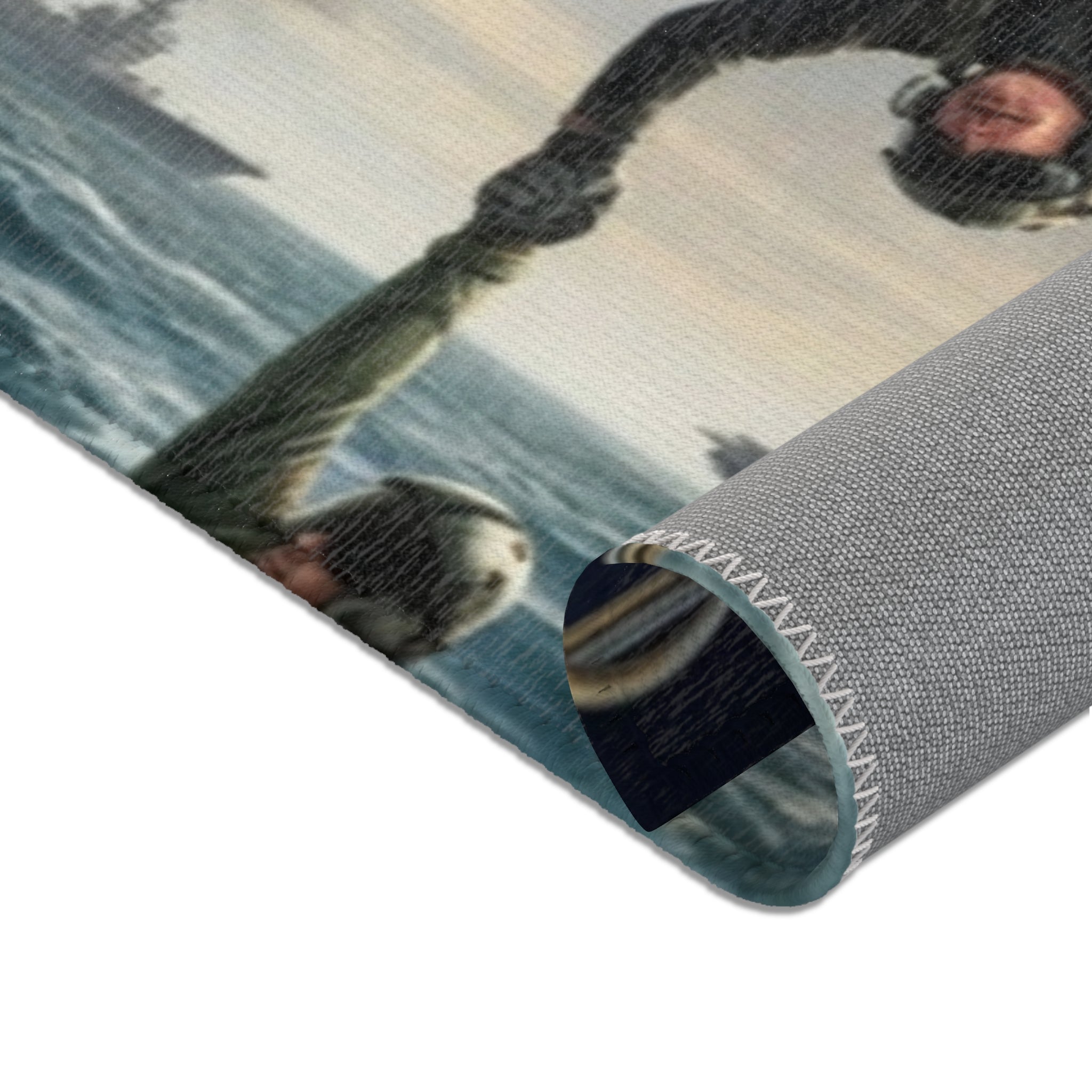 Rescue Swimmer Area Rug — NAS Pensacola Military Tribute Floor Mat