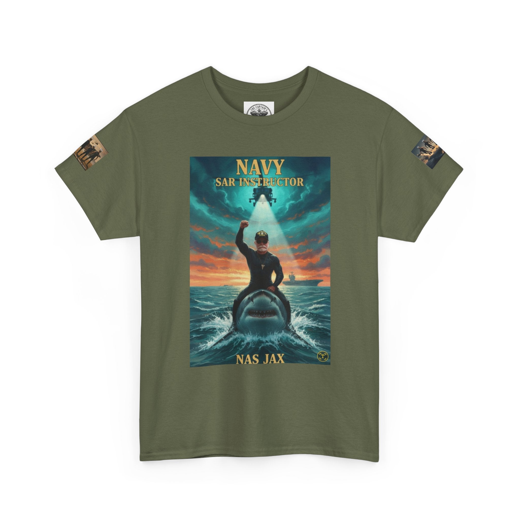Navy SAR Instructor T‑Shirt — Search & Rescue Military Tee