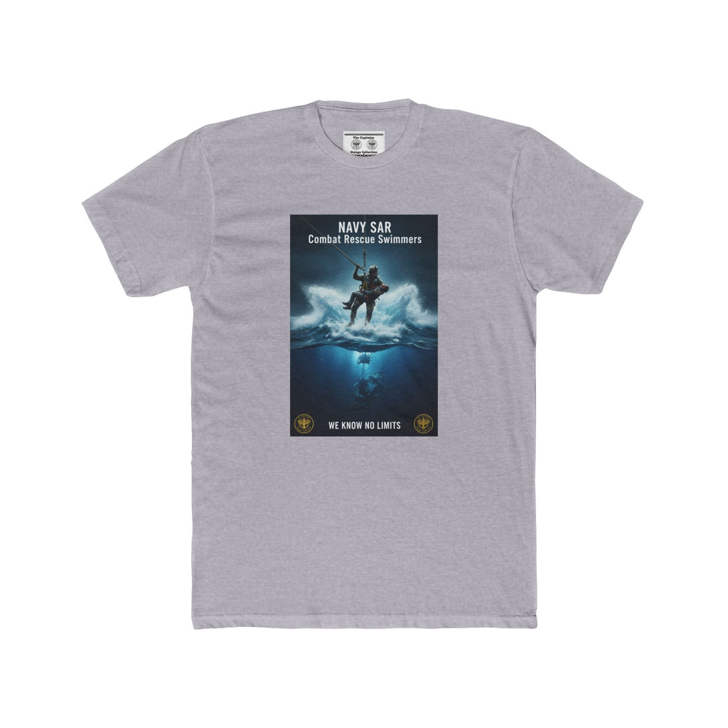 Navy SAR Combat Rescue Swimmers Graphic Tee — "We Know No Limits"