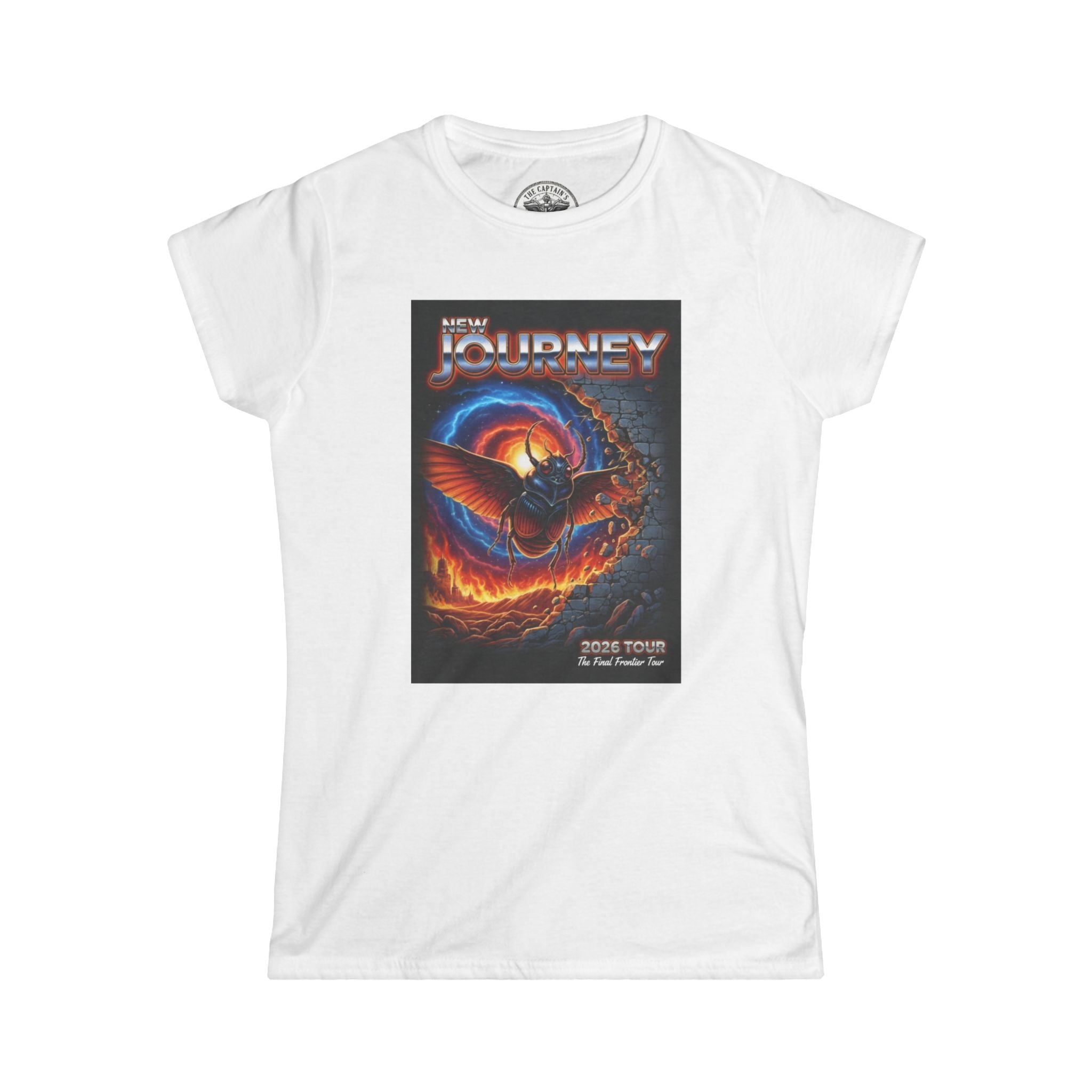 Journey Band Tour T‑Shirt — Women’s 2026 Tour Graphic Tee