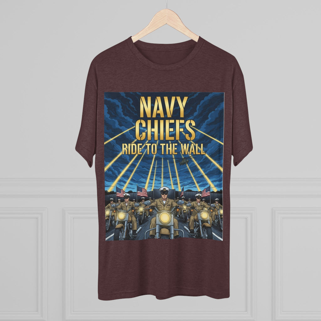 Navy Chiefs Ride to the Wall T-Shirt — "2nd Option... FAFO" Veteran Tribute Tee