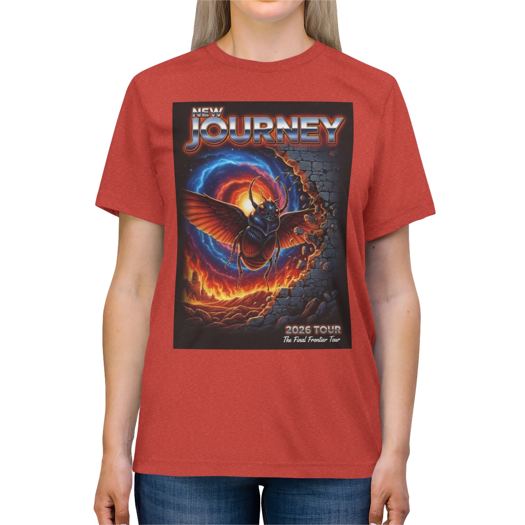 Band Tour T-Shirt - 'Journey' Vintage Rock Concert Tee