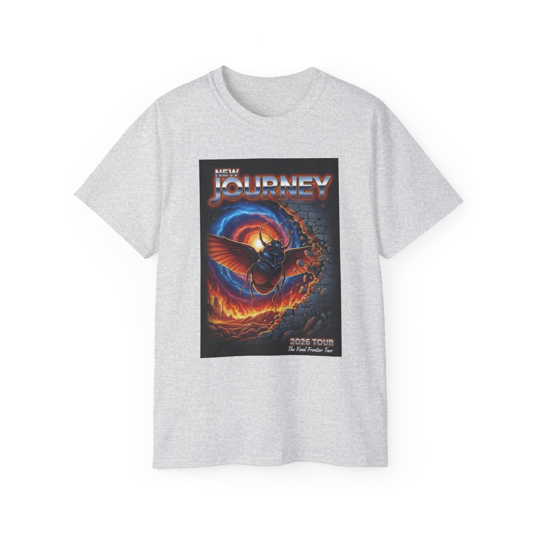 Journey 2020 Tour T‑Shirt — Vintage Rock Band Guitar Poster Tee