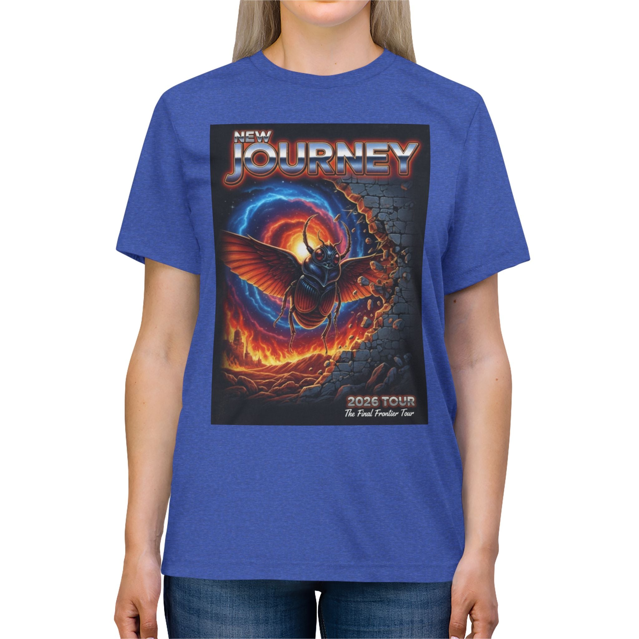 Band Tour T-Shirt - 'Journey' Vintage Rock Concert Tee