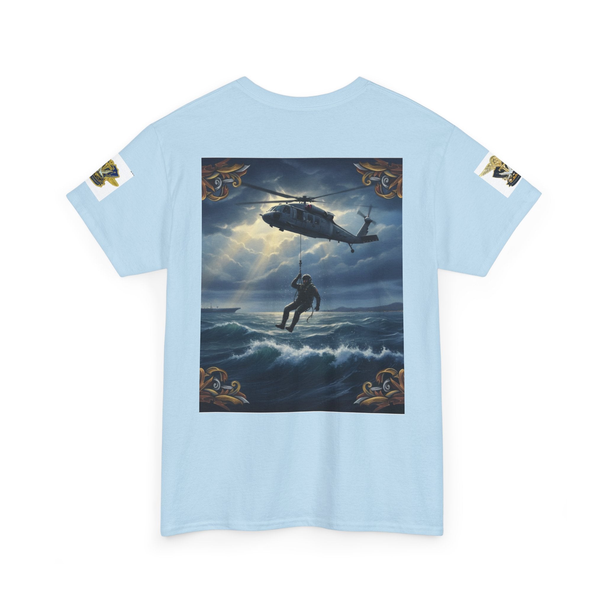 Military Rescue Crew T-Shirt — SAR Chiefs Riders Club Graphic Tee