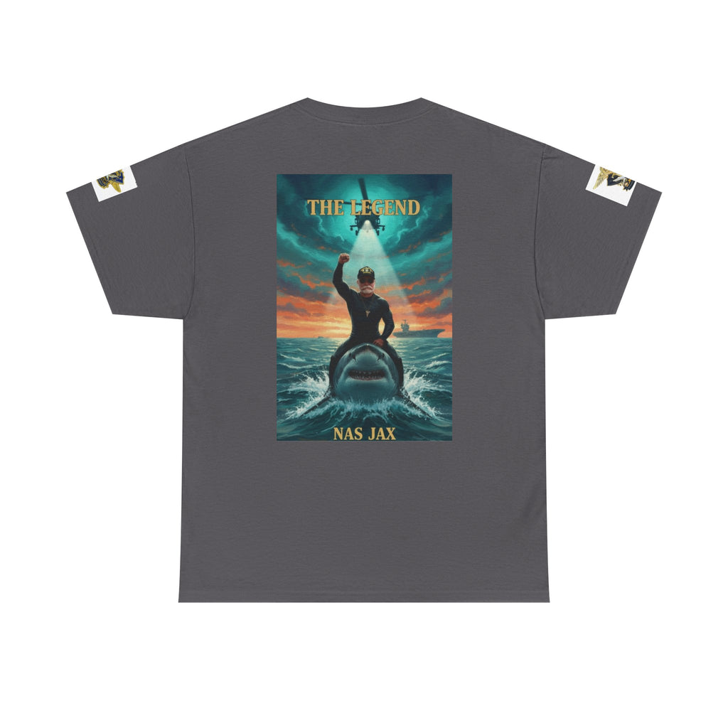 Navy SAR Helicopter Rescue Tee — "The Legend" Search & Rescue Tribute