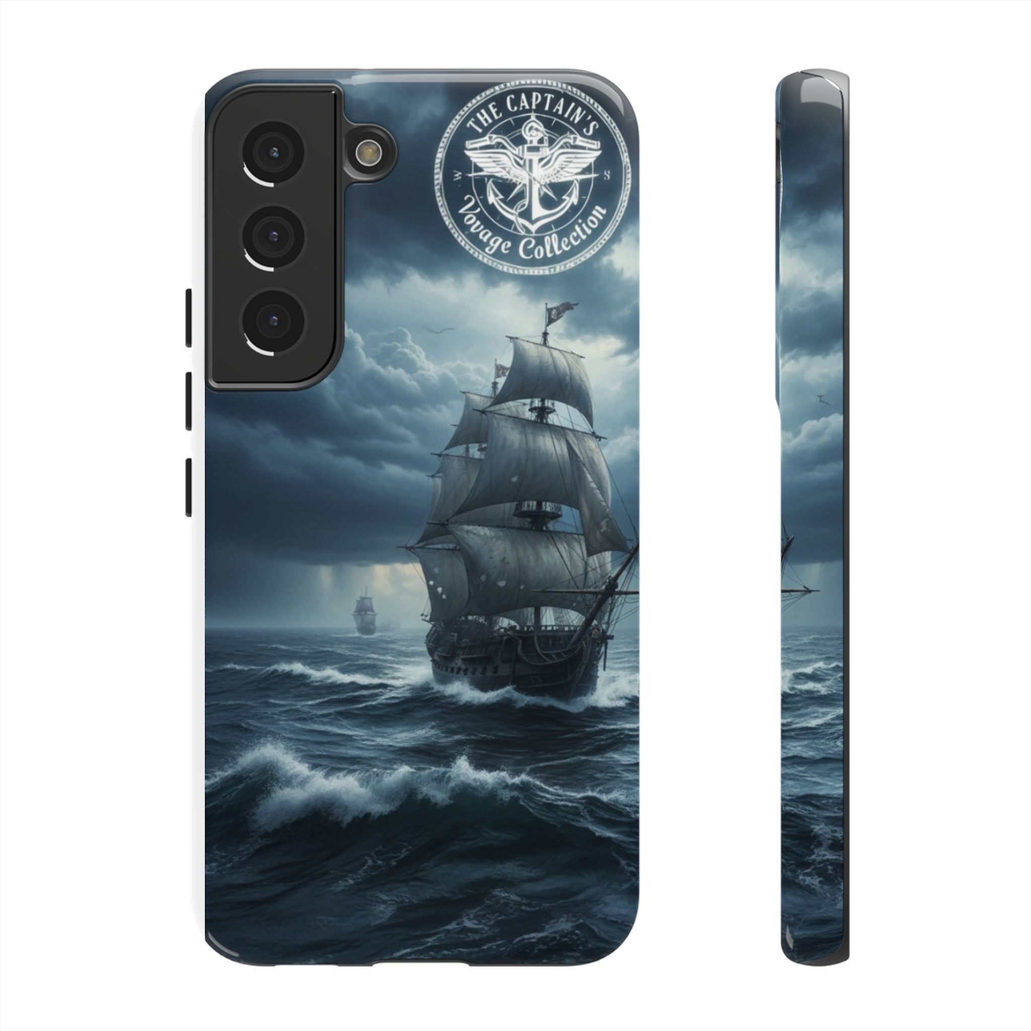 Stormy Seas Ship Phone Case – Nautical Pirate Sailing iPhone Cover