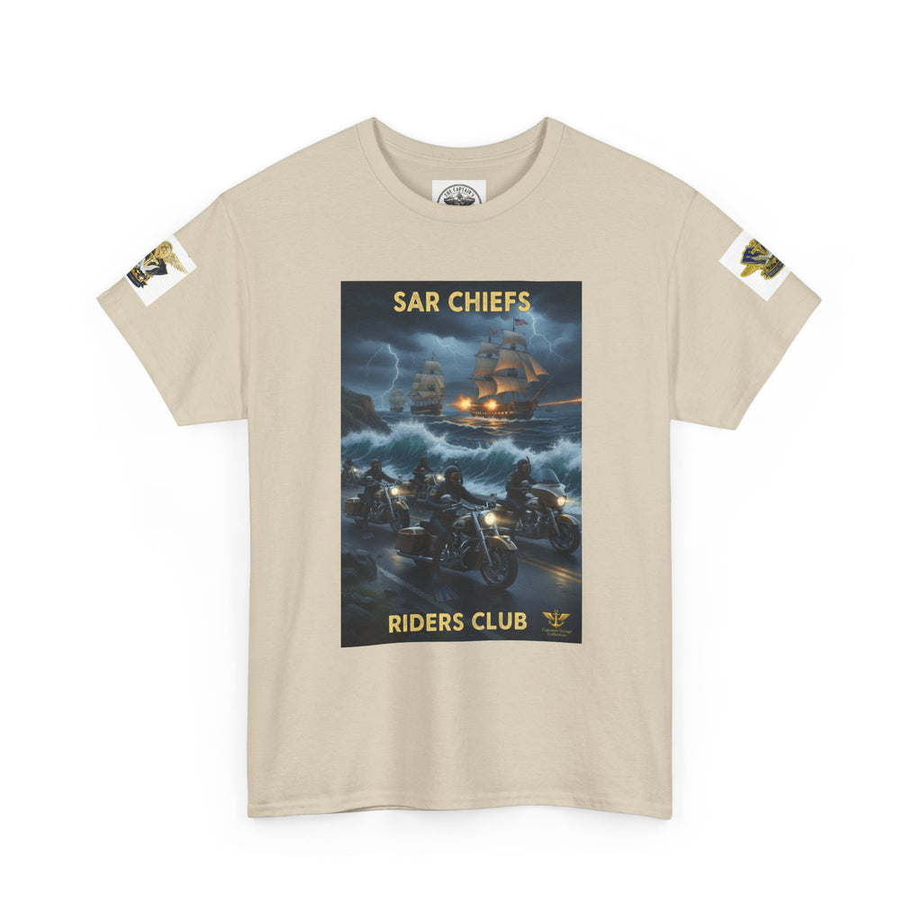 SAR Chiefs Riders Club Tee — NAS Pensacola Helicopter Rescue Graphic Shirt