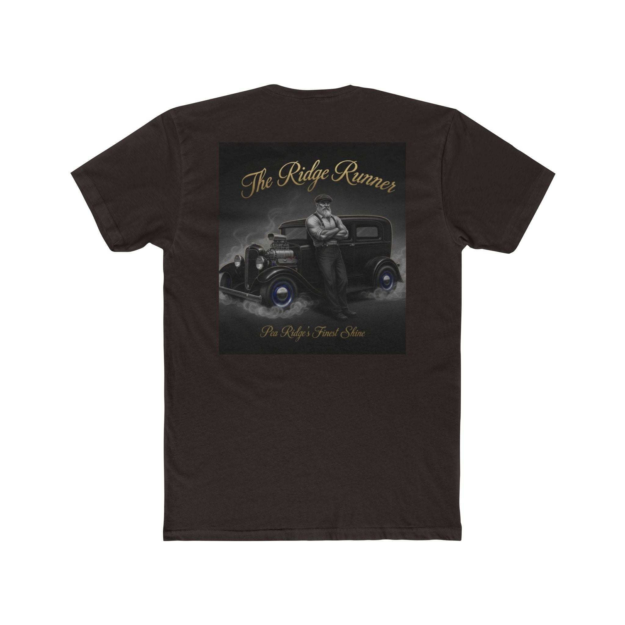 Vintage 'The Ridge Runners' Car Club Tee — Retro 1930s Hot Rod Graphic Shirt