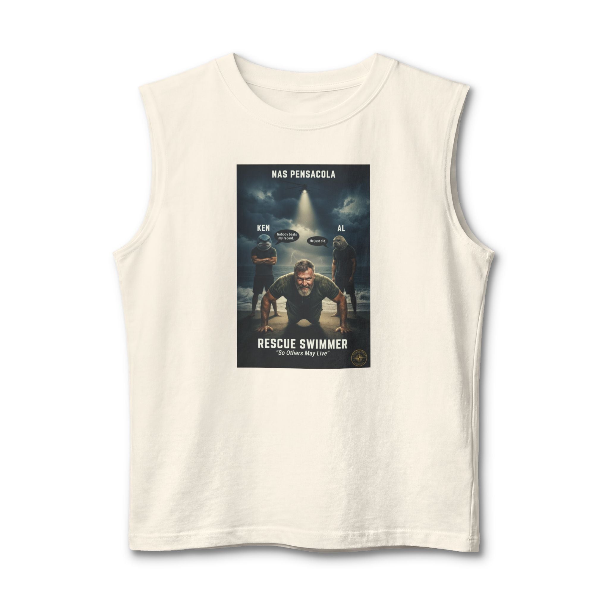 Rescue Swimmer Muscle Tank — Military Search & Rescue Tribute