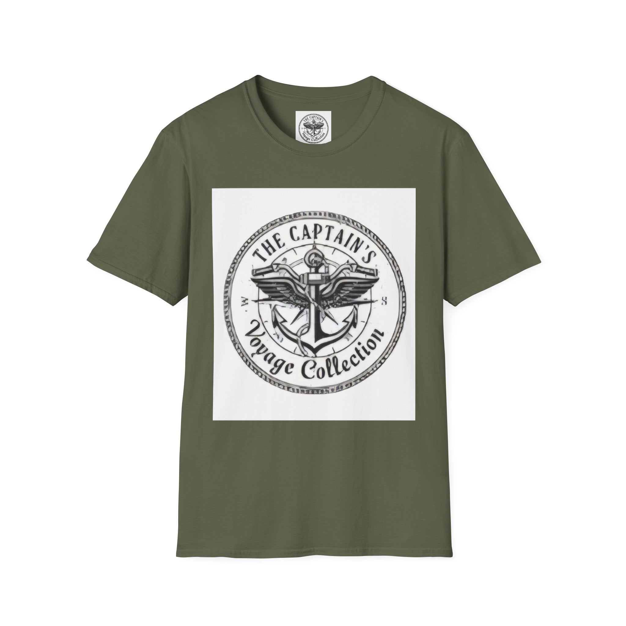 Captain’s Voyage Collection T‑Shirt — Panda Riding Motorcycle Graphic Tee