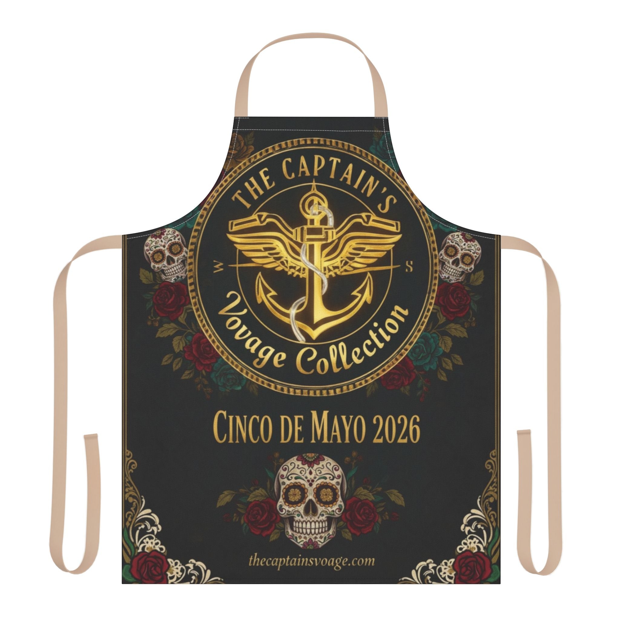 Cinco de Mayo 2026 Decorative Skull Apron