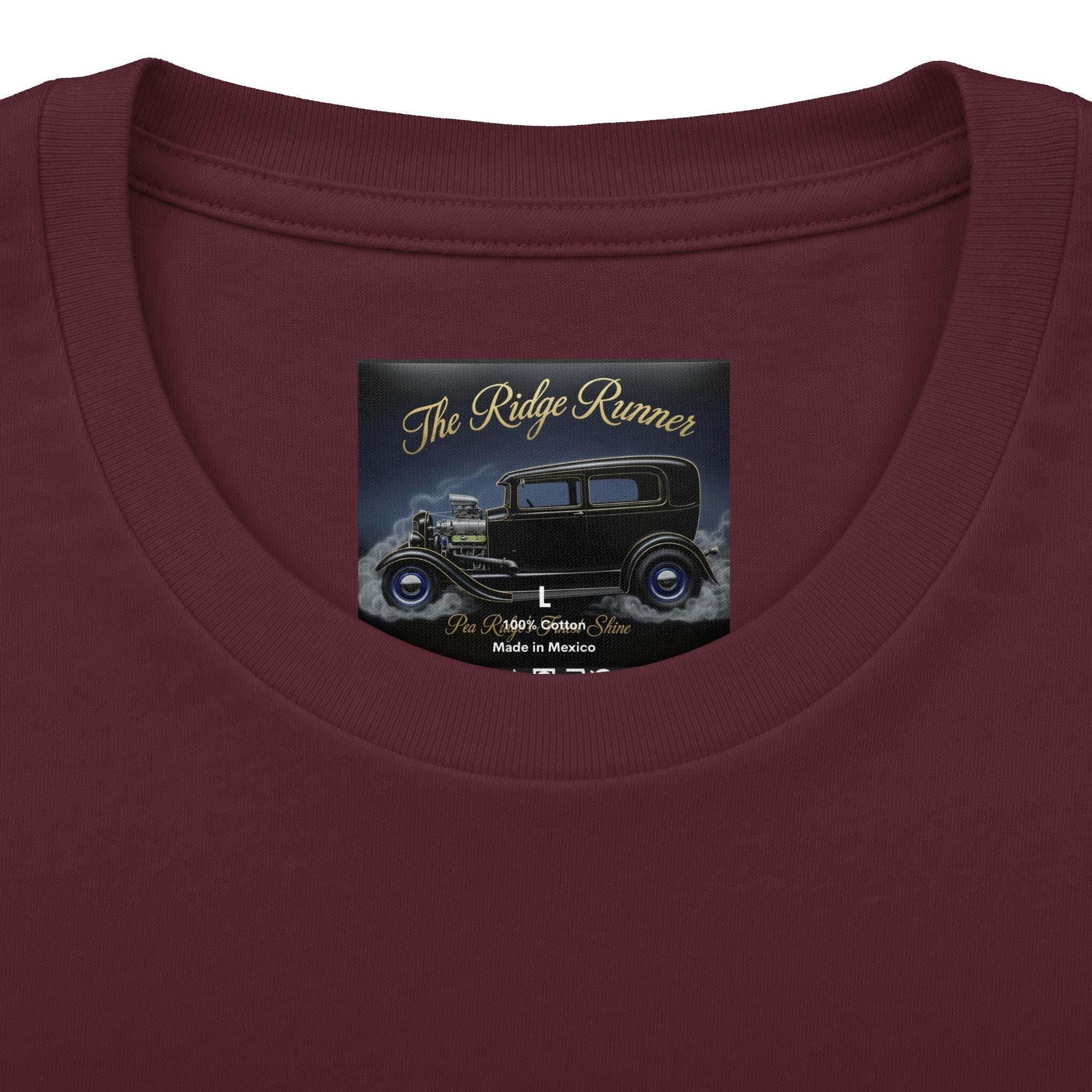 Vintage 'The Ridge Runners' Car Club Tee — Retro 1930s Hot Rod Graphic Shirt