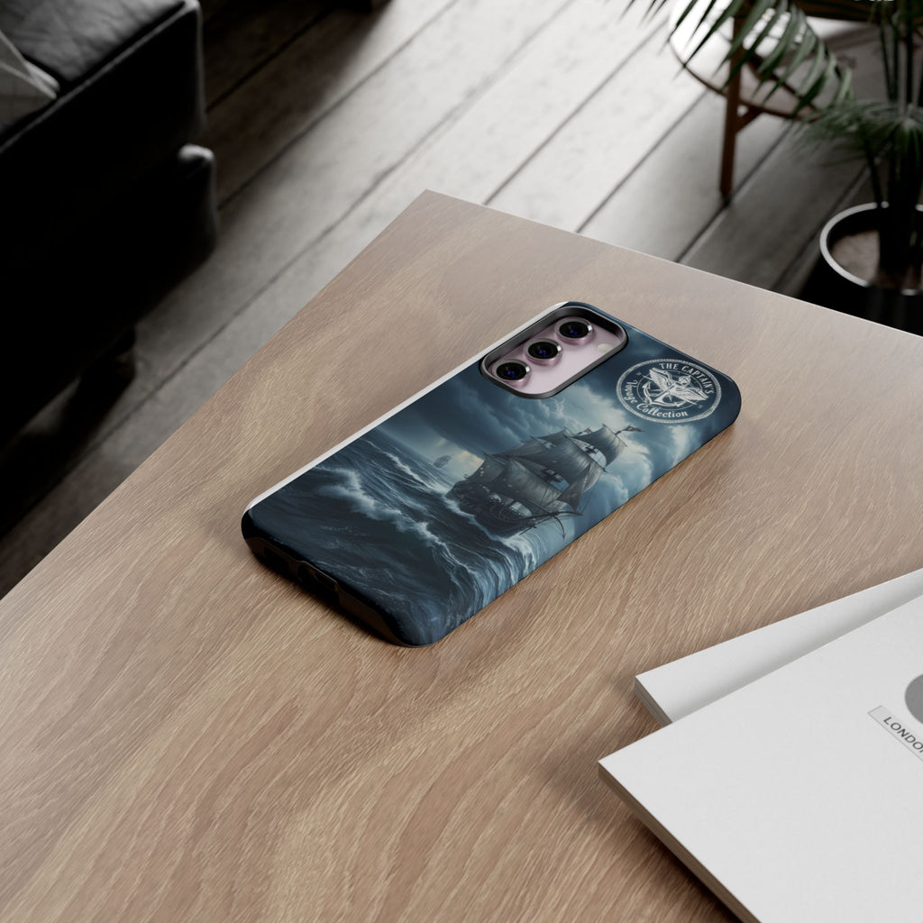 Stormy Seas Ship Phone Case – Nautical Pirate Sailing iPhone Cover