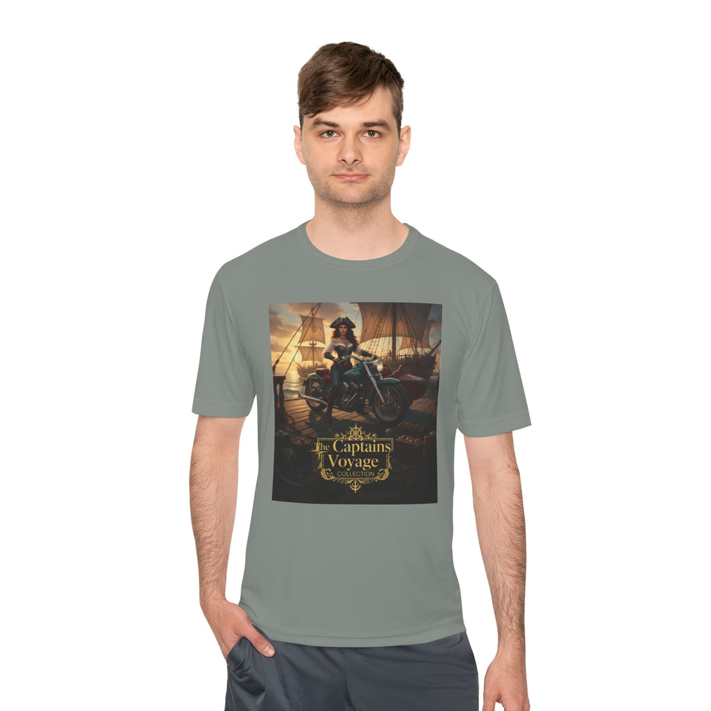 Captain's Voyage Graphic Tee – Nautical Pirate Ship T-Shirt