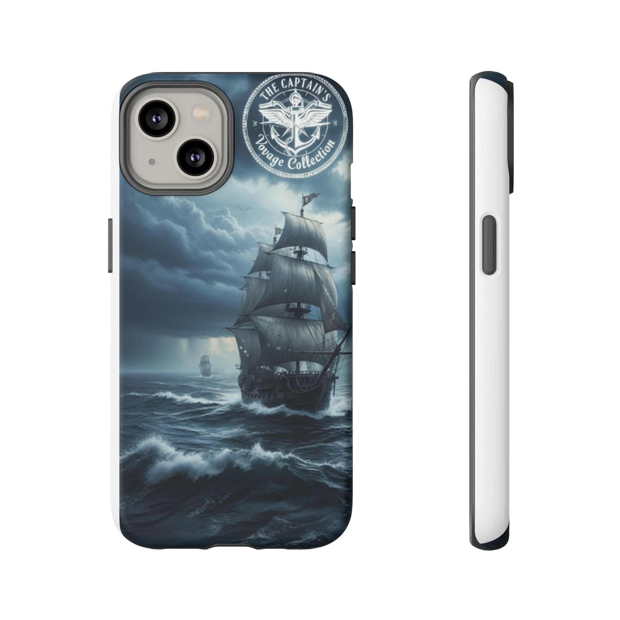 Stormy Seas Ship Phone Case – Nautical Pirate Sailing iPhone Cover