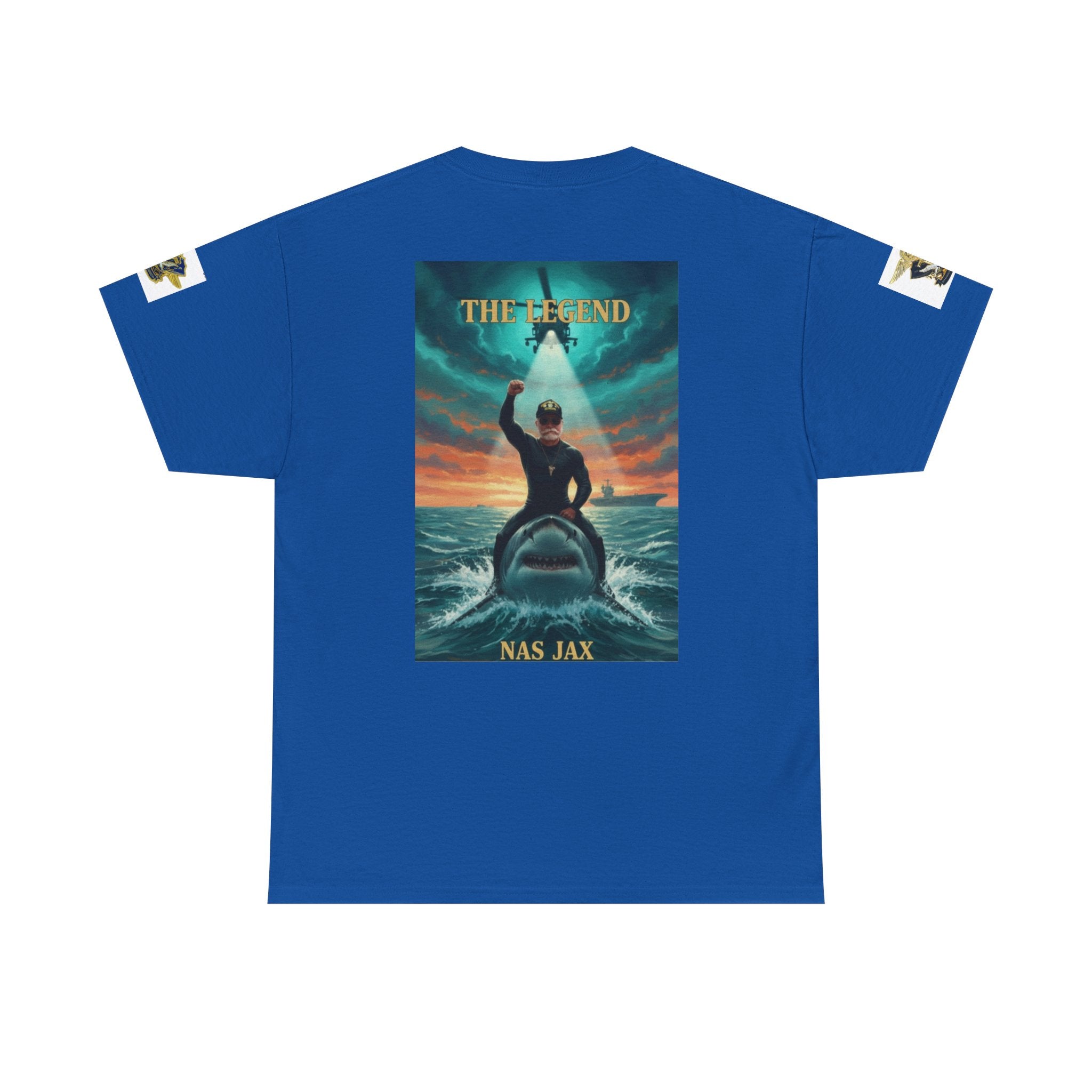 Navy SAR Helicopter Rescue Tee — "The Legend" Search & Rescue Tribute