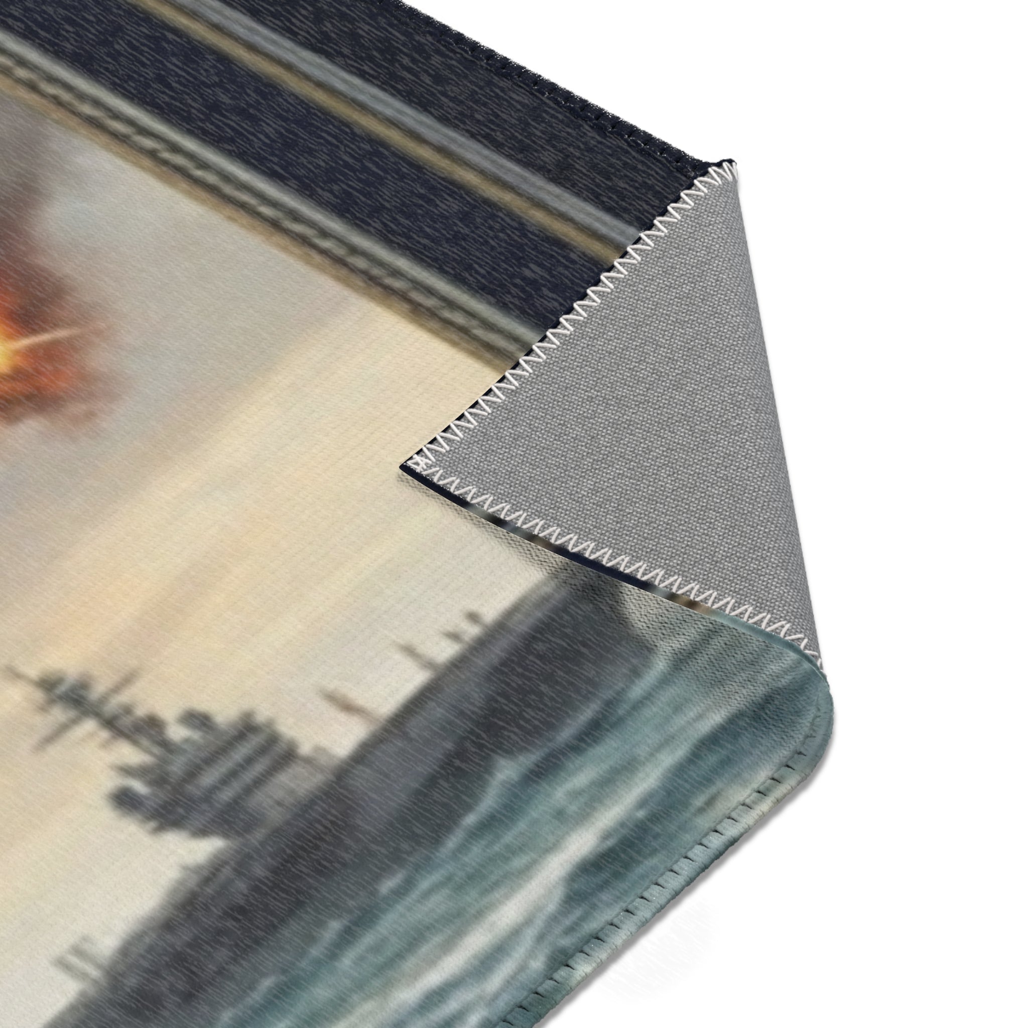 Rescue Swimmer Area Rug — NAS Pensacola Military Tribute Floor Mat