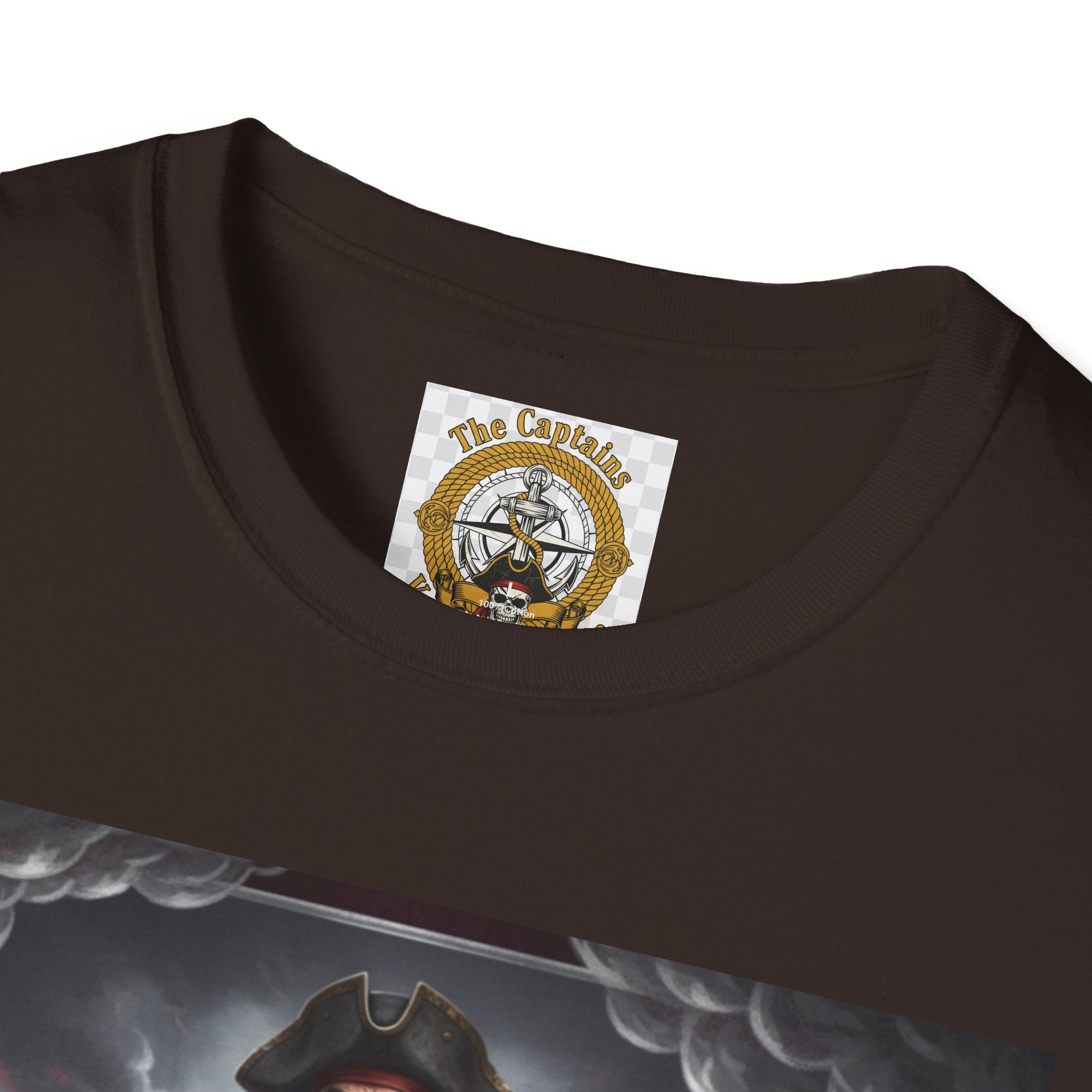 Pirate Captain T-Shirt — Vintage Nautical Adventure Graphic Tee