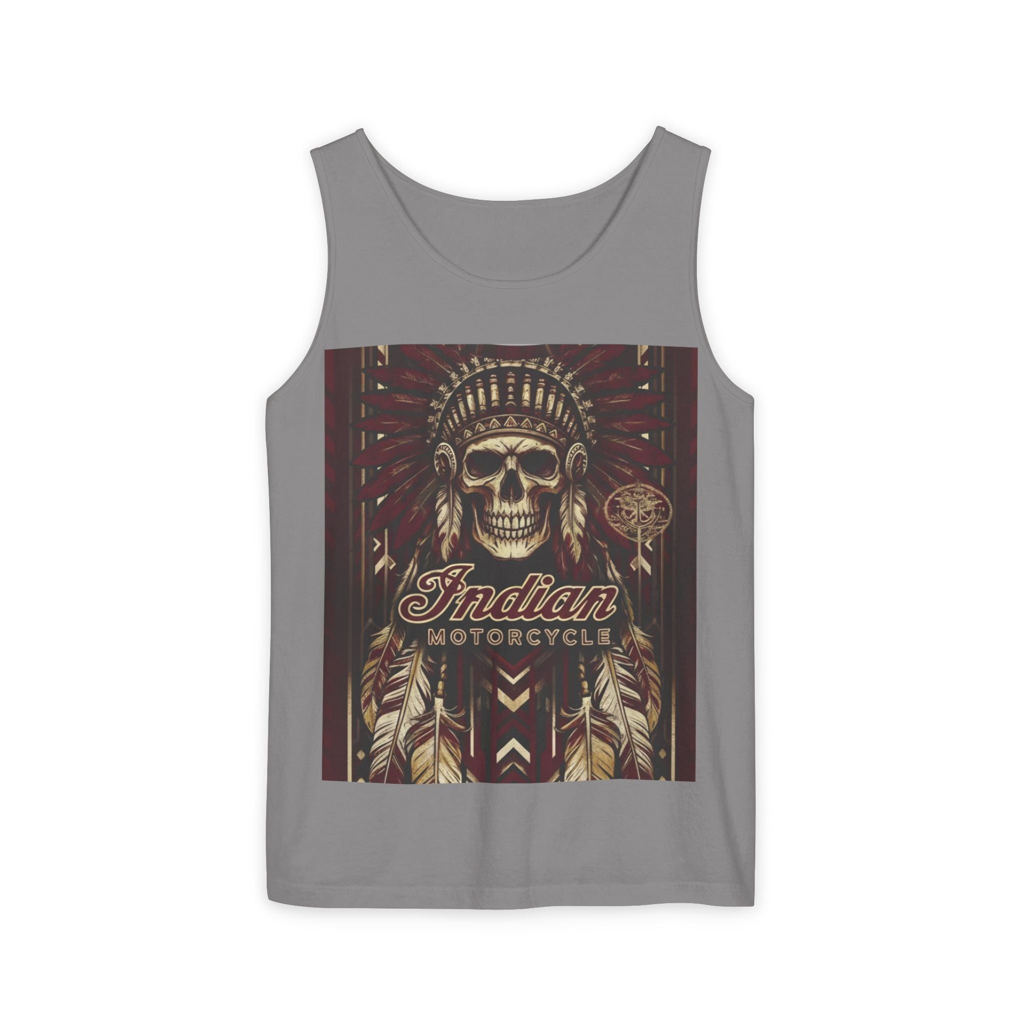 Skull Chief Tank Top — Indian Motorcycle Graphic Tank