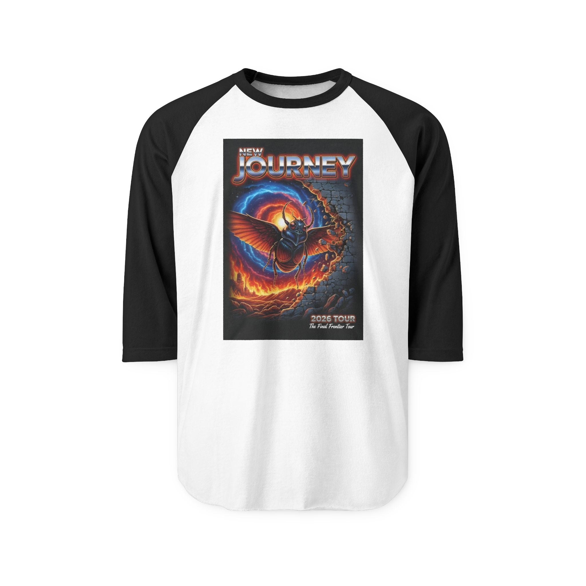 Journey Band Raglan Shirt — Vintage Rock Tour Tee
