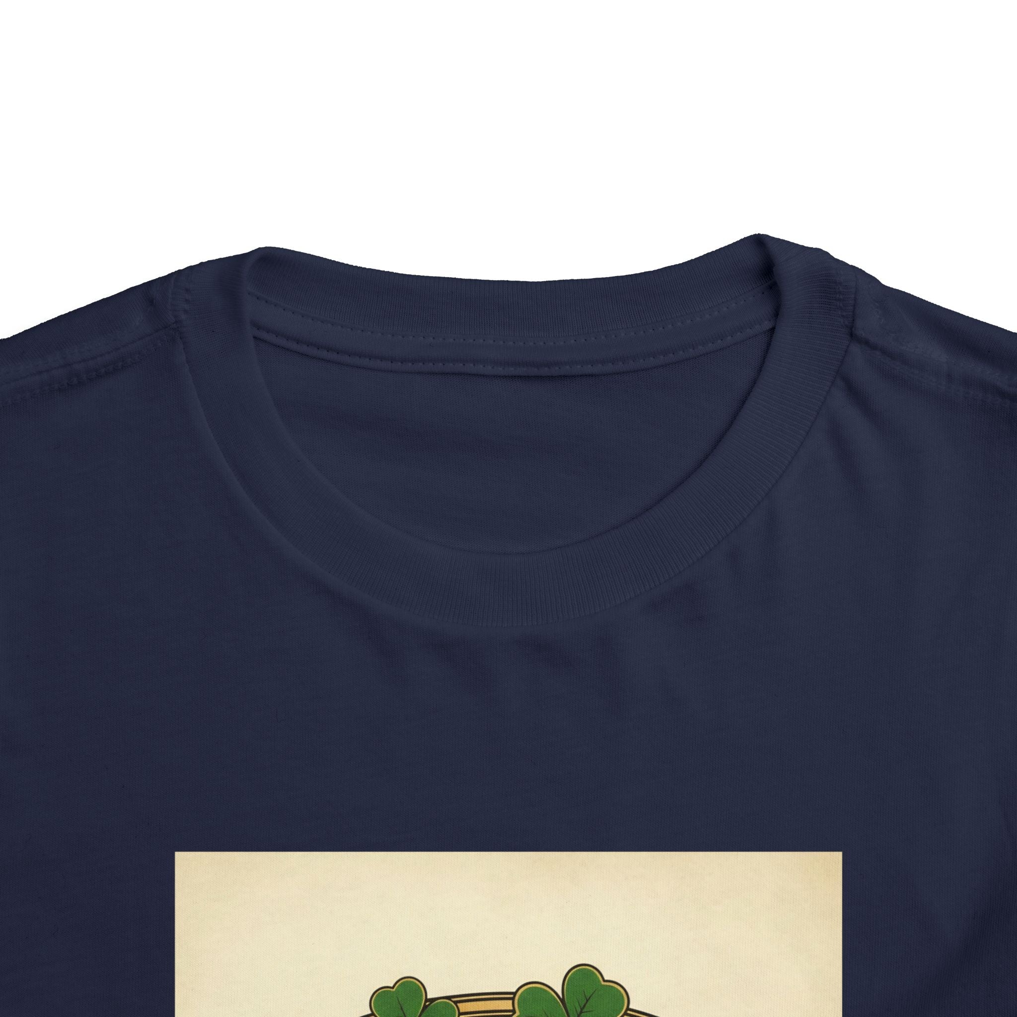 Toddler Tee — "Kiss Me I'm Irish" St. Patrick's Day Shirt