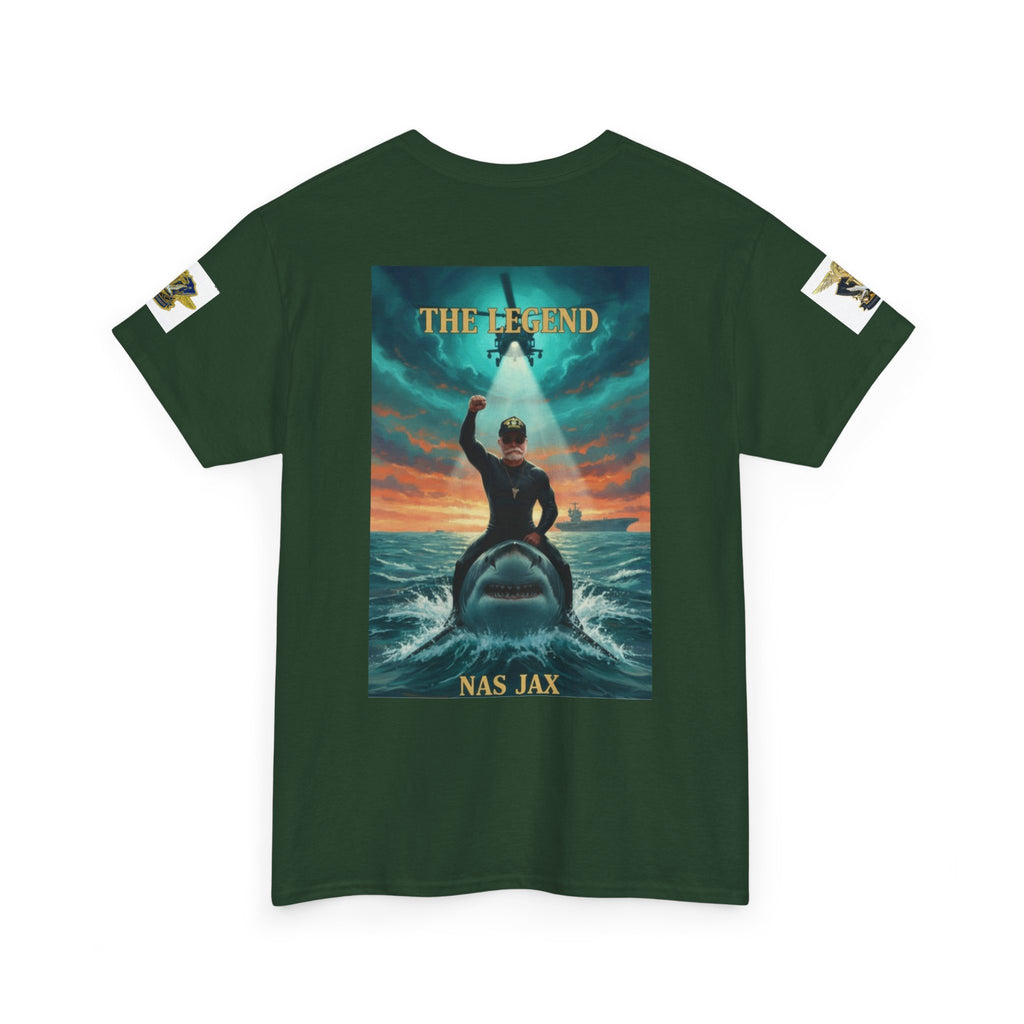 Navy SAR Helicopter Rescue Tee — "The Legend" Search & Rescue Tribute