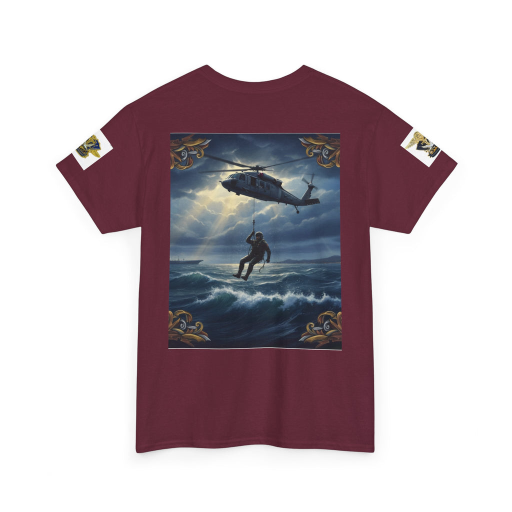 Military Rescue Crew T-Shirt — SAR Chiefs Riders Club Graphic Tee