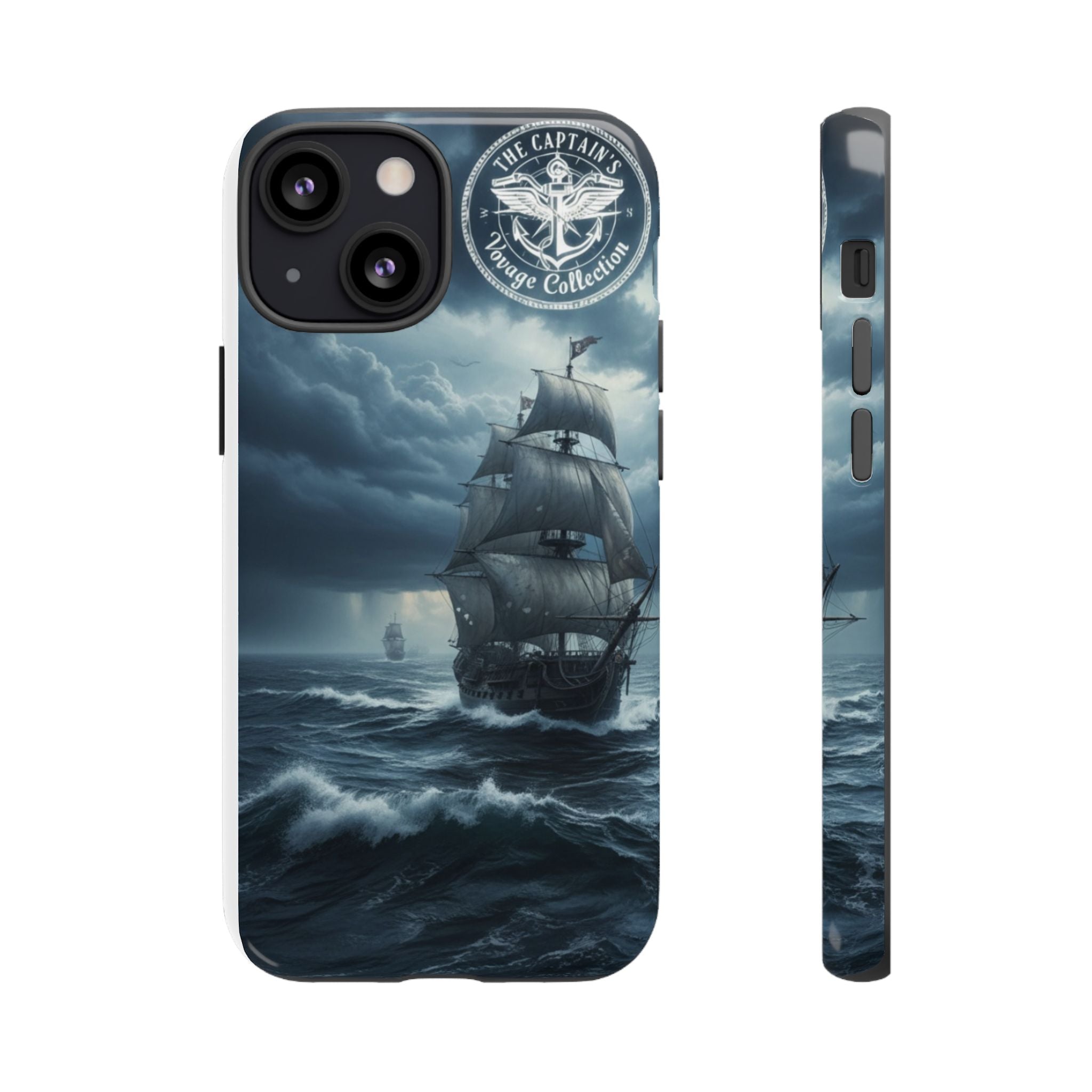 Stormy Seas Ship Phone Case – Nautical Pirate Sailing iPhone Cover