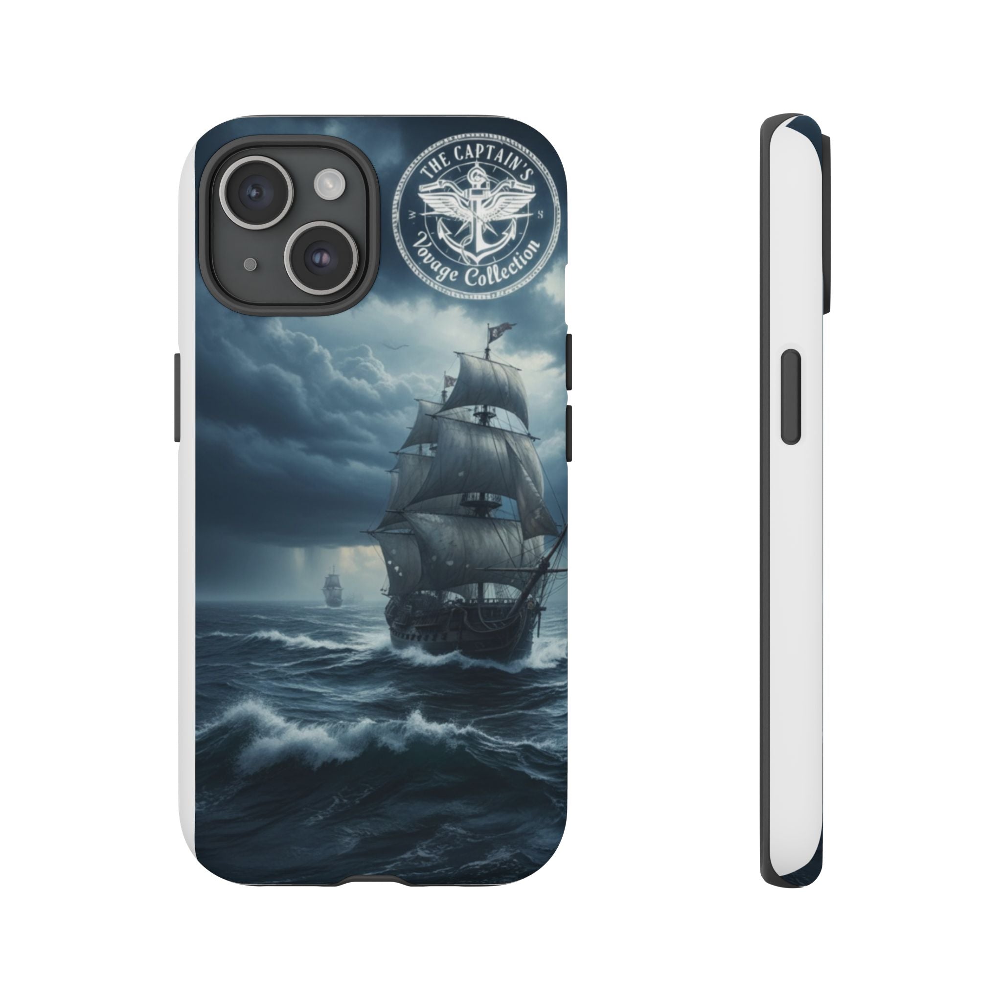 Stormy Seas Ship Phone Case – Nautical Pirate Sailing iPhone Cover