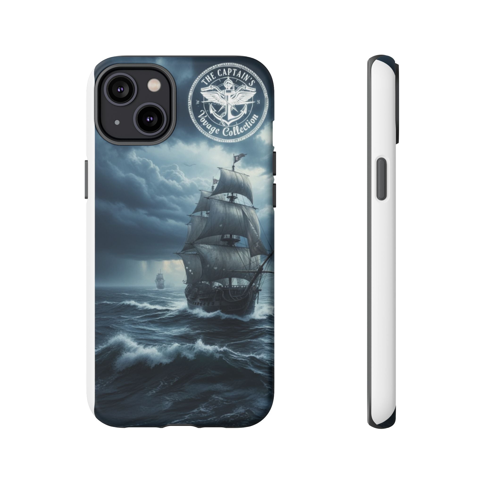 Stormy Seas Ship Phone Case – Nautical Pirate Sailing iPhone Cover