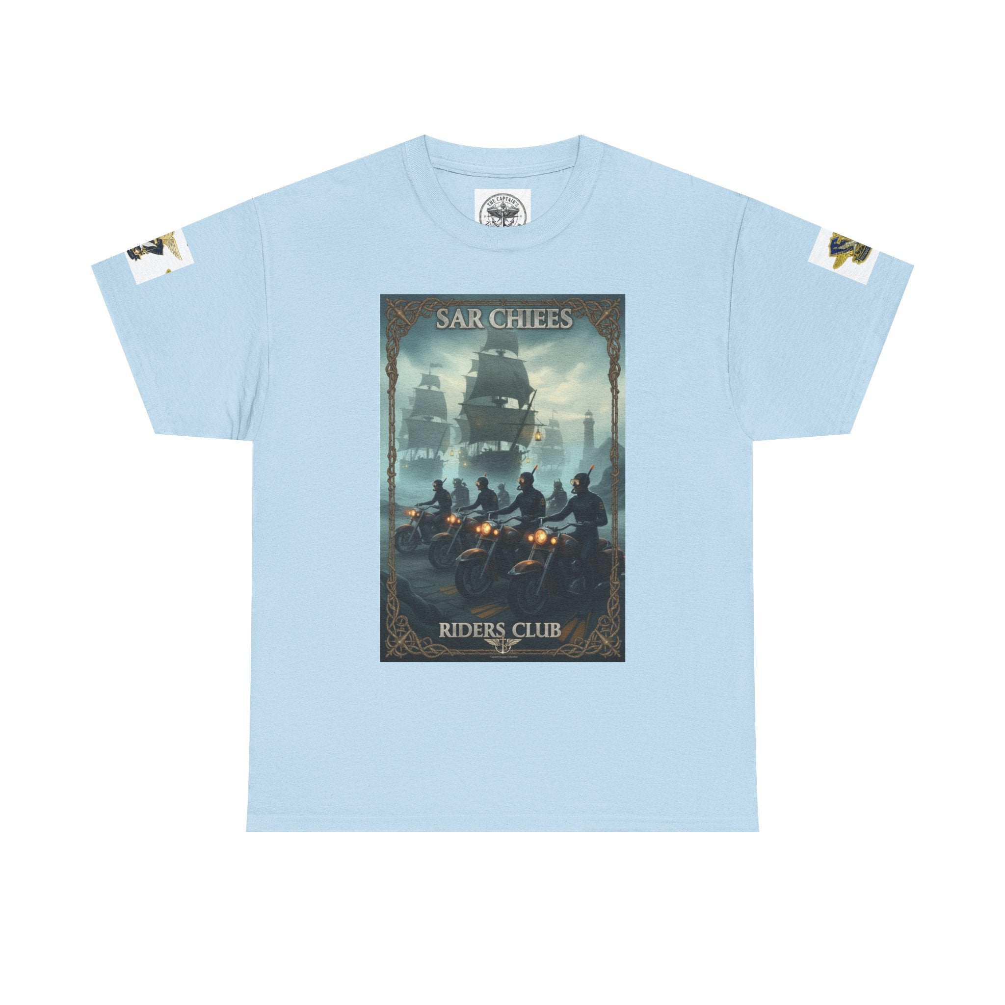 Military Rescue Crew T-Shirt — SAR Chiefs Riders Club Graphic Tee